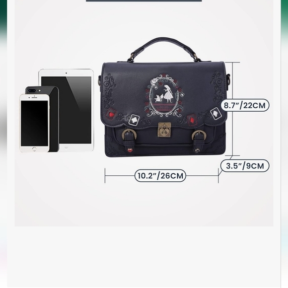 Alice in Wonderland Backpack Handbag - Picture 7 of 16